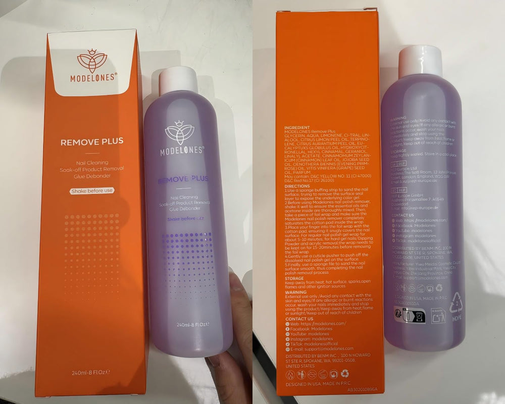 Modelones huile jojoba et pépins de raisin nourrissent et protègent les ongles.