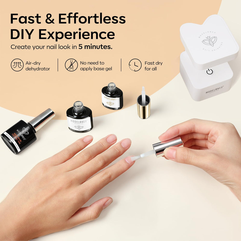 Kit bricolage ongles Modelones pour débutants.