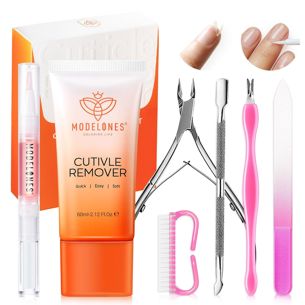 Modelones kit cuticule: crème 60 g pour une manucure soignée et rapide