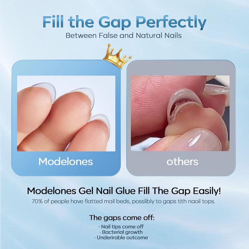 Modelones kit-ongles-press-on-décorations pour design personnalisé.