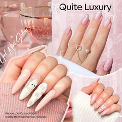 Modelones kit vernis gel rose pale pour une manucure douce et chic