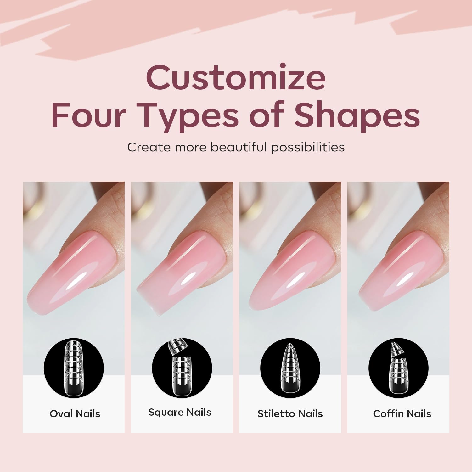 Lime à ongles, pinceau et spatule Modelones pour une finition nette
