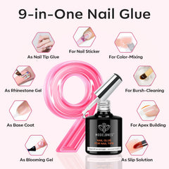 Modelones lime a ongles incluse pour une finition nette.