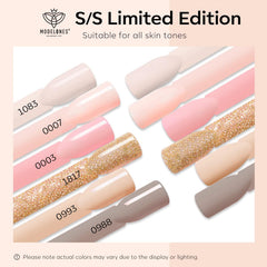 Modelones Nude Gel, Nature Nude: nuances naturelles idéales pour une manucure discrète.