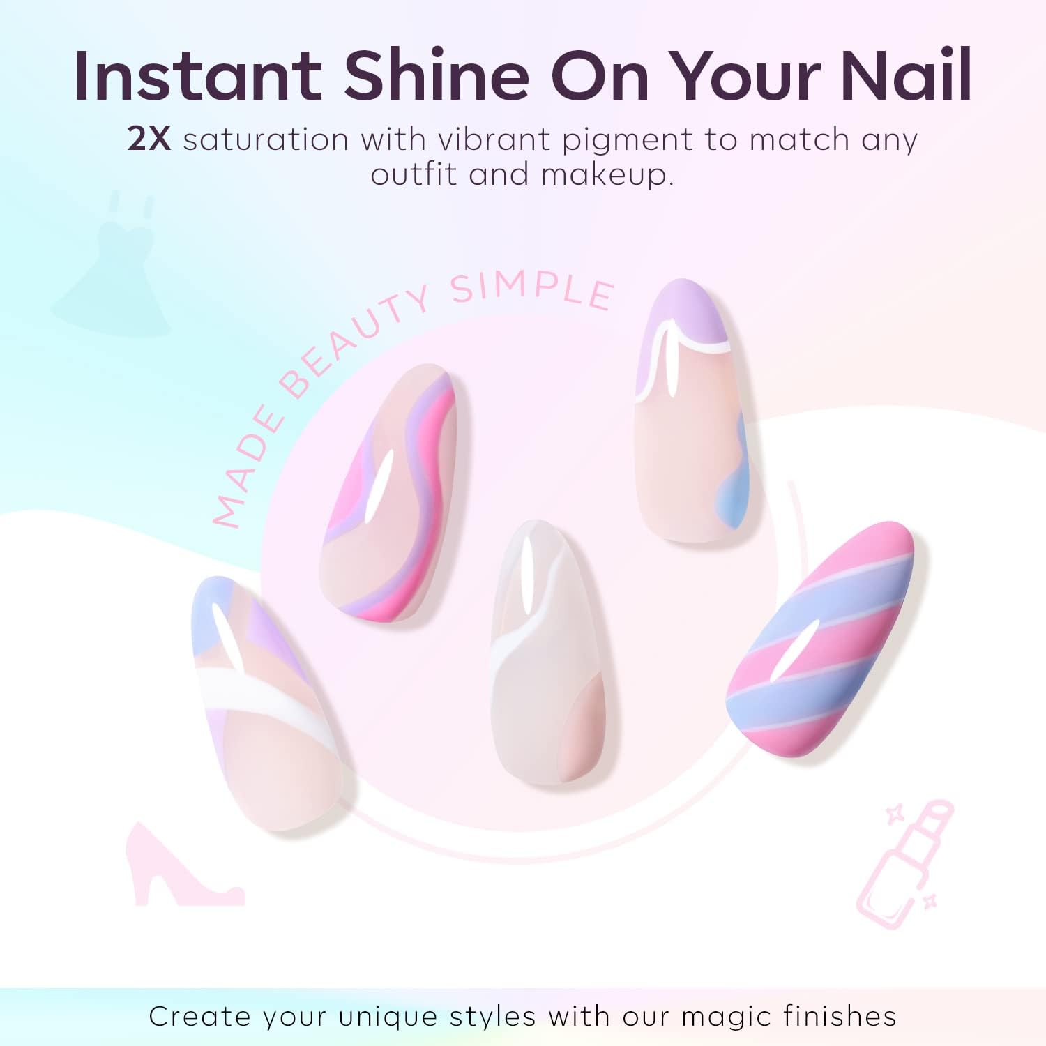 Modelones nude neutre vernis gel: teinte subtile pour une manucure neutre et chic.