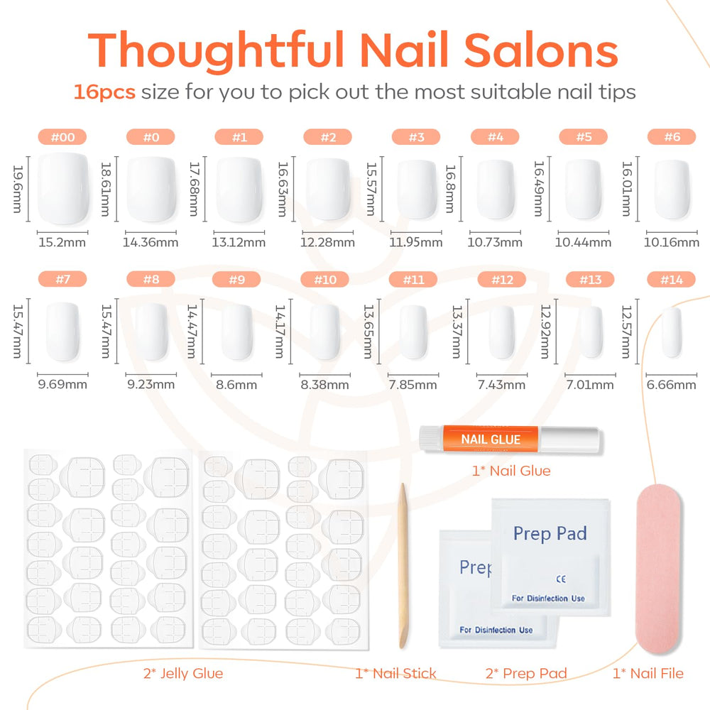 Modelones ongles courts carrés look moderne et discret