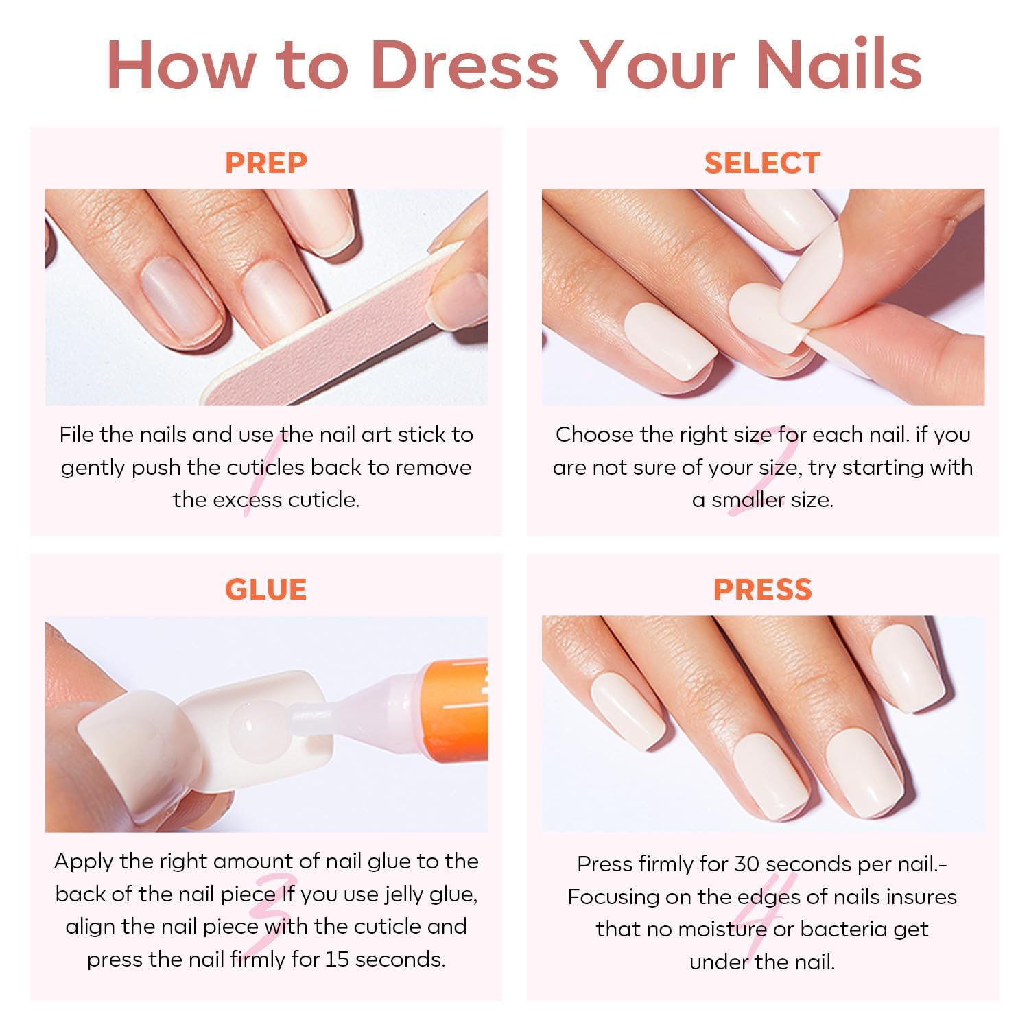 Ongles naturels Modelones sans odeur et confort