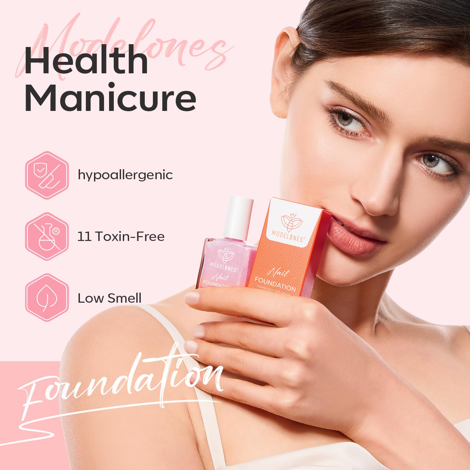 Modelones ongles renforcees apparence saine resultat visuel elegant