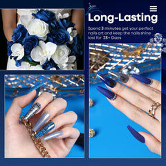 Modelones paillettes bleues hivernales apportant brillance festive