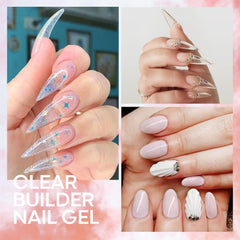 Pinceau acrylique double usage Modelones – outil polyvalent pour pose et détails.