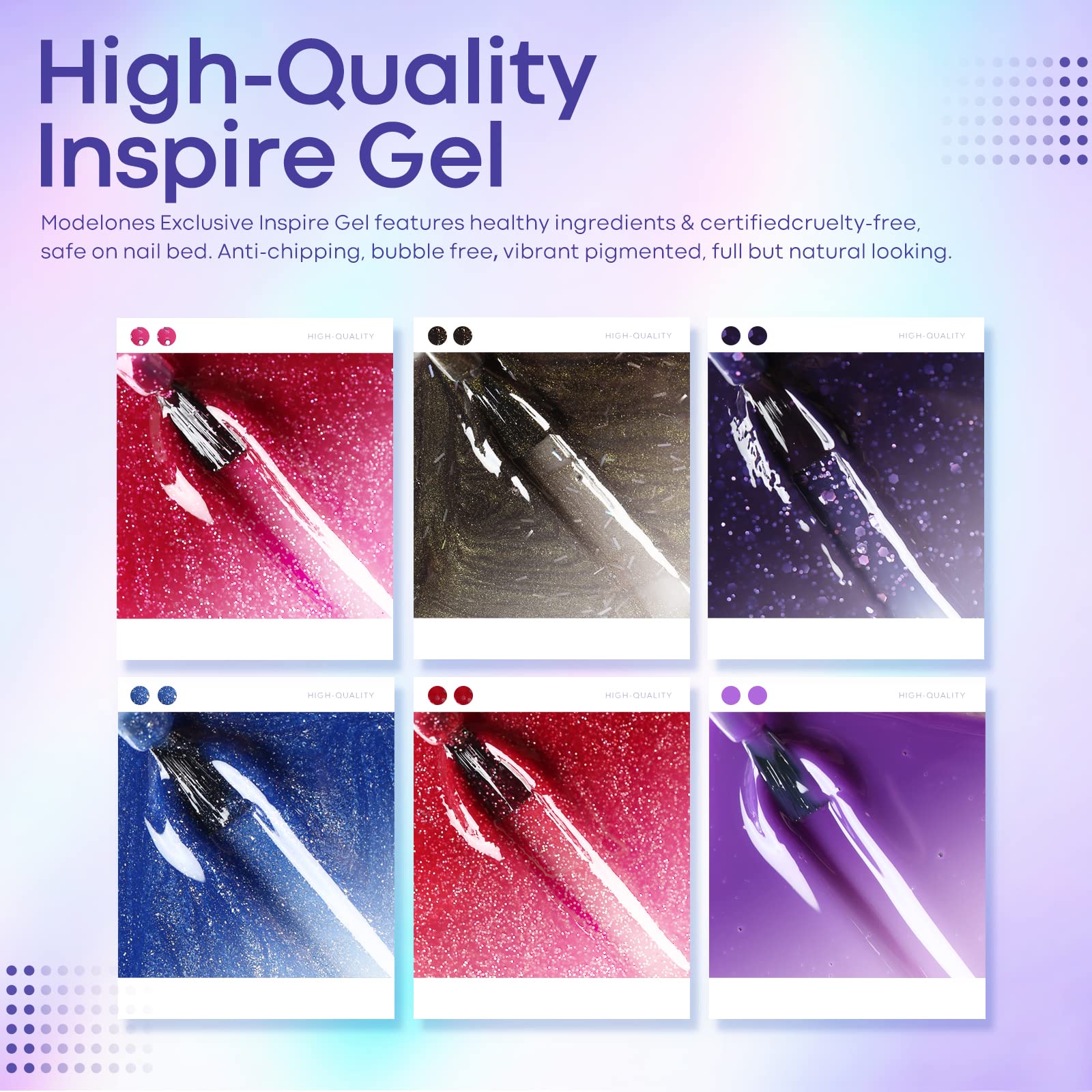 Modelones pinceau-glissant assure une application rapide et uniforme.