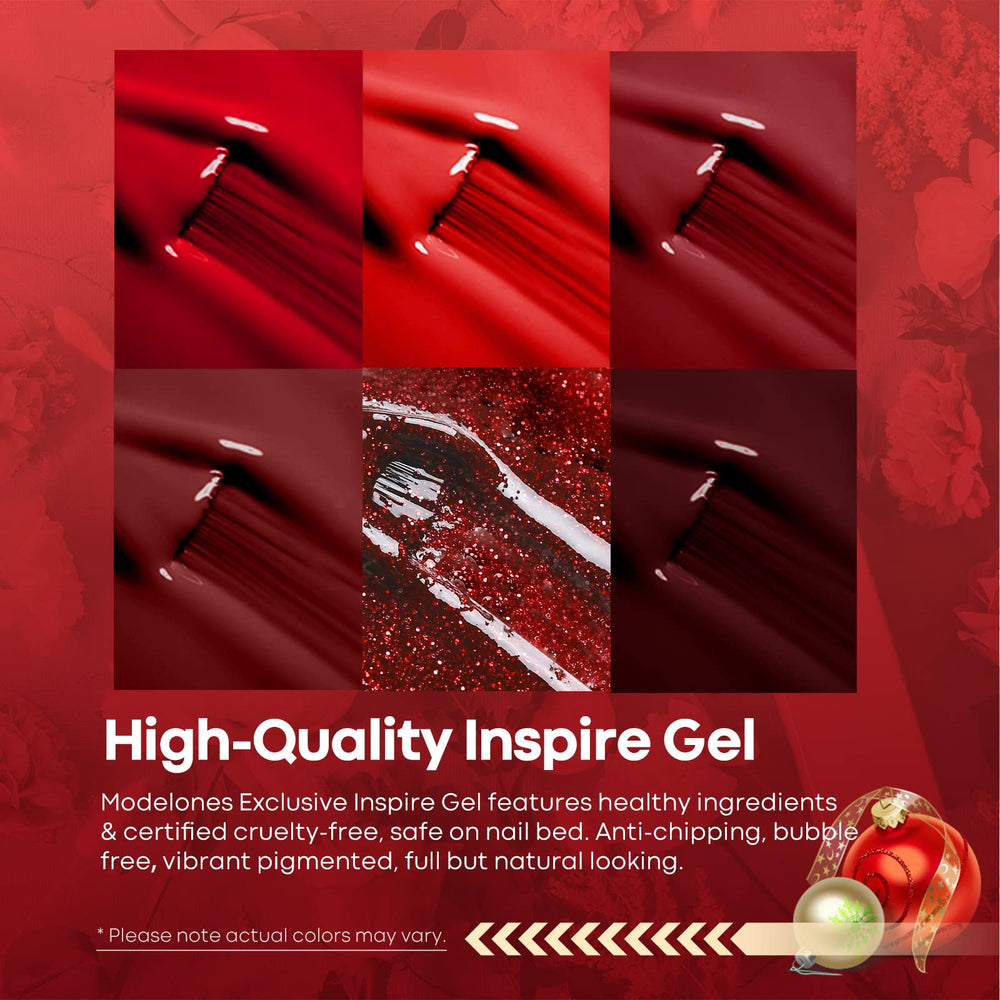 Modelones pinceau glissant assure une application rapide et uniforme du gel.