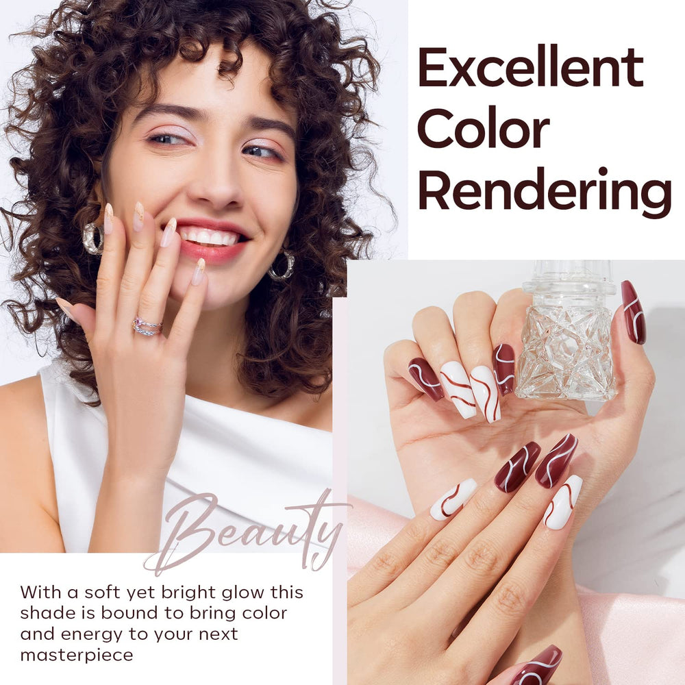 Modelones poly nail gel set elegant lady collection for versatile styling