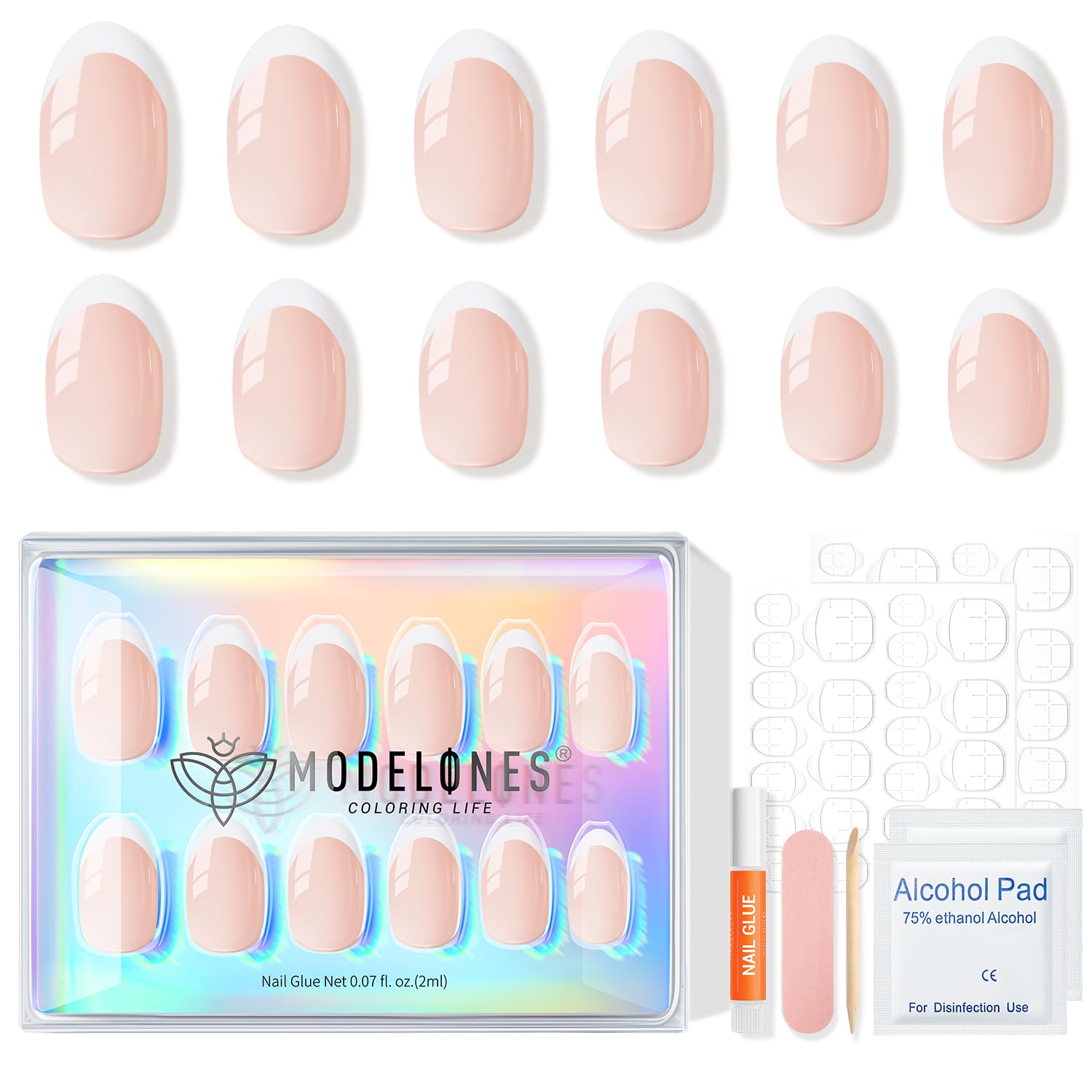 Modelones pose rapide en 3 minutes sans vernis ni UV.