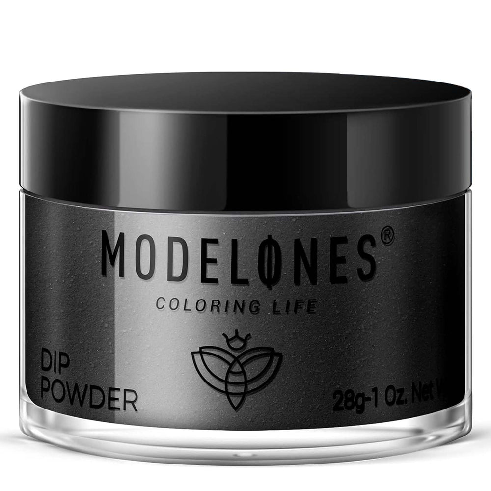 Modelones poudre de trempage noire – emballage pratique, prêt à l'emploi pour salon ou maison.