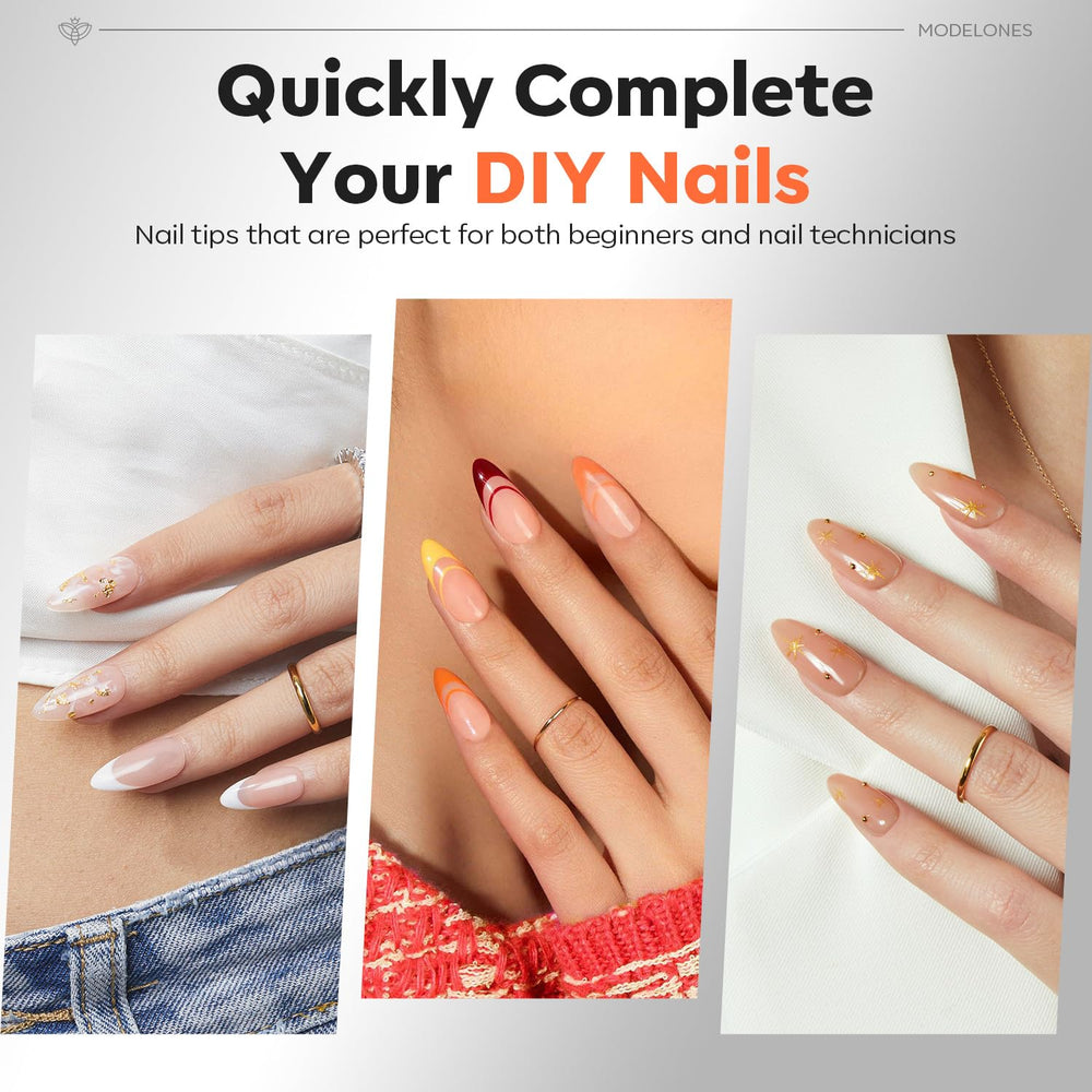 Modelones Pro Luxe utilisation polyvalente pour gel, acrylique et pose instantanée.