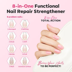 Modelones renforceur ongles – brosse d’application facile pour usage quotidien.