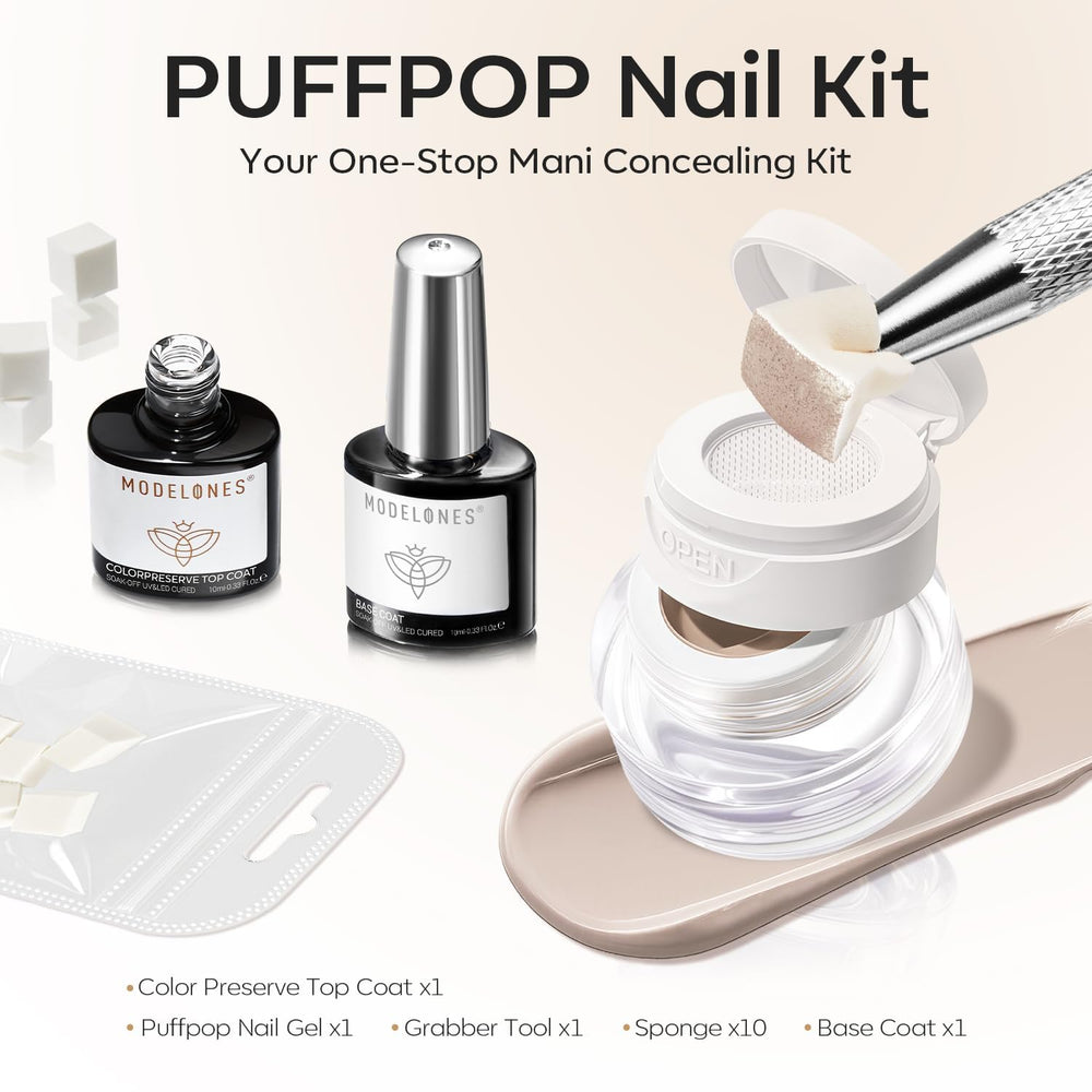 Modelones set-arts-ongles: kit complet pour créativité à domicile