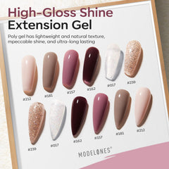 Solution de glisse 15 ml Modelones pour faciliter le placement du gel
