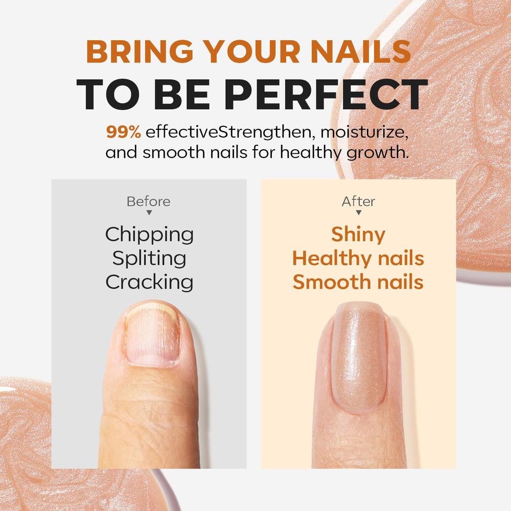 Modelones surface ongles lisse et brillant après application.