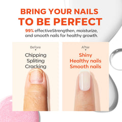 Modelones surface-ongles-lisse-et-brillante avec finition naturelle.