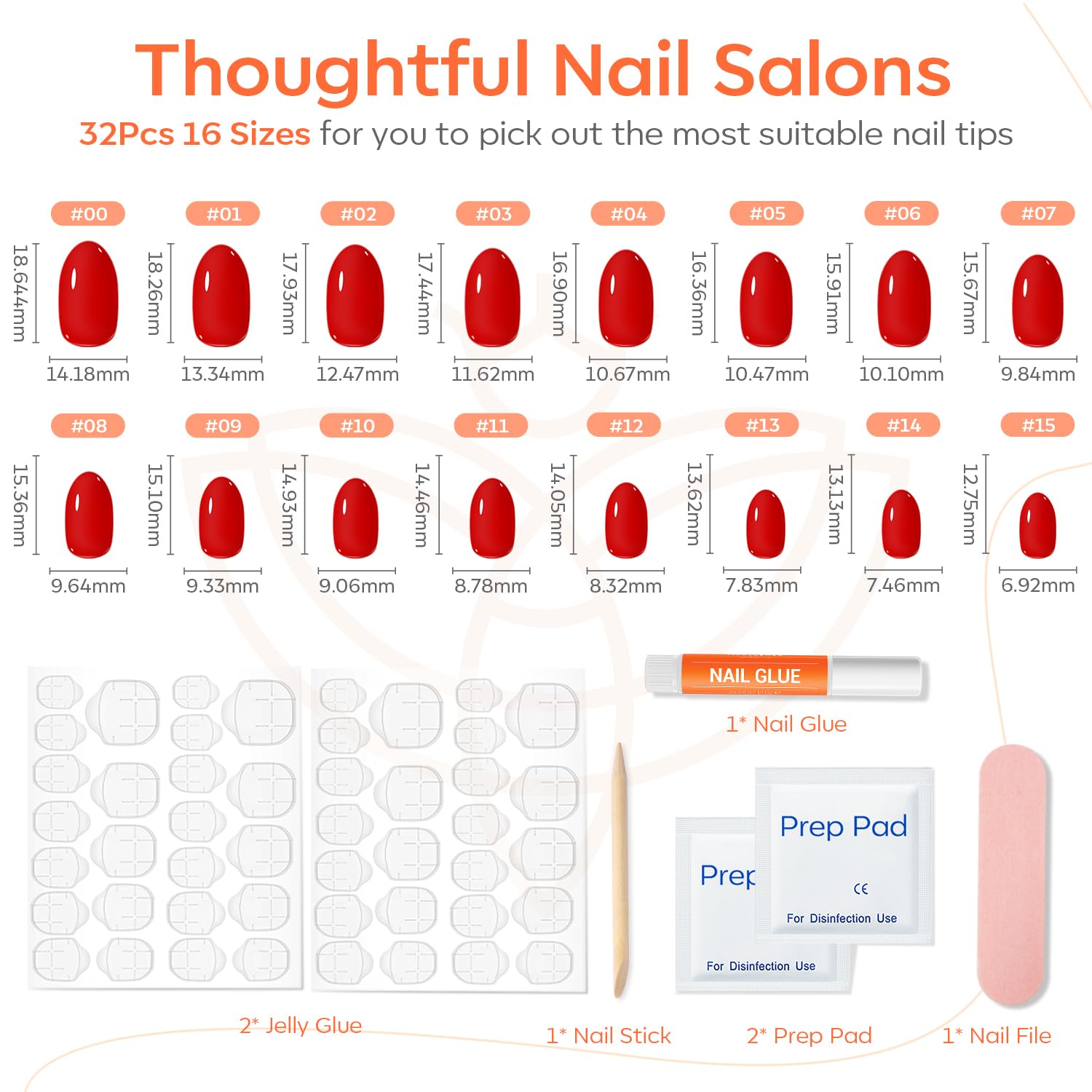 Modelones tampons prep pour préparer des ongles propres et adhérents