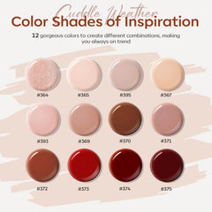 Modelones teintes nude, palette moderne pour un look naturel et chic.