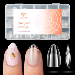 Modelones tips ongles almond extra court pour extensions faciles