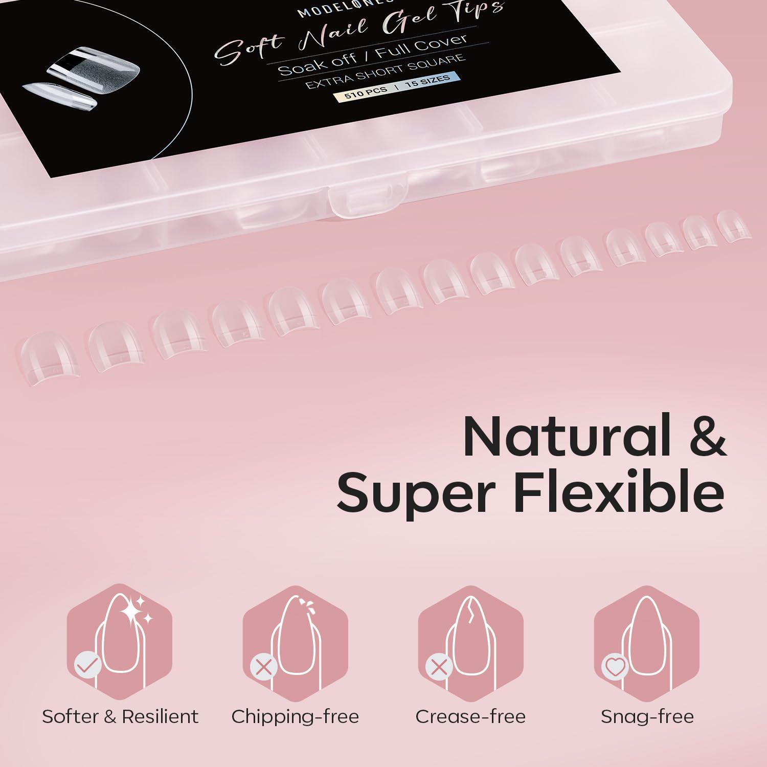 Sans toxines et sans odeur, soin sûr pour vos ongles Modelones.