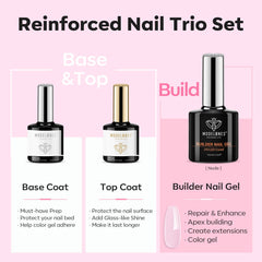 Top coat brillant Modelones offre une finition lisse et durable.