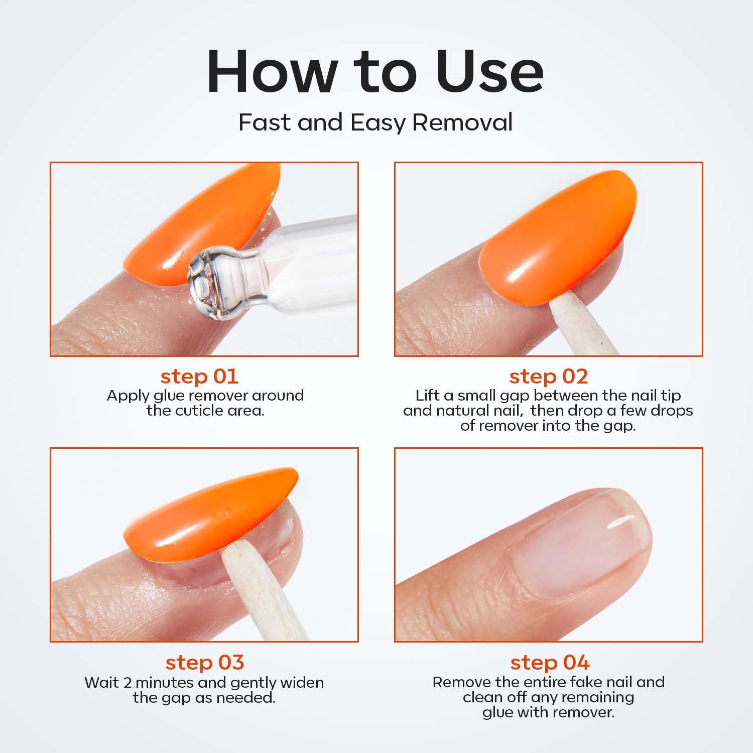 Utilisation quotidienne facilitée par le dissolvant Modelones pour ongles.
