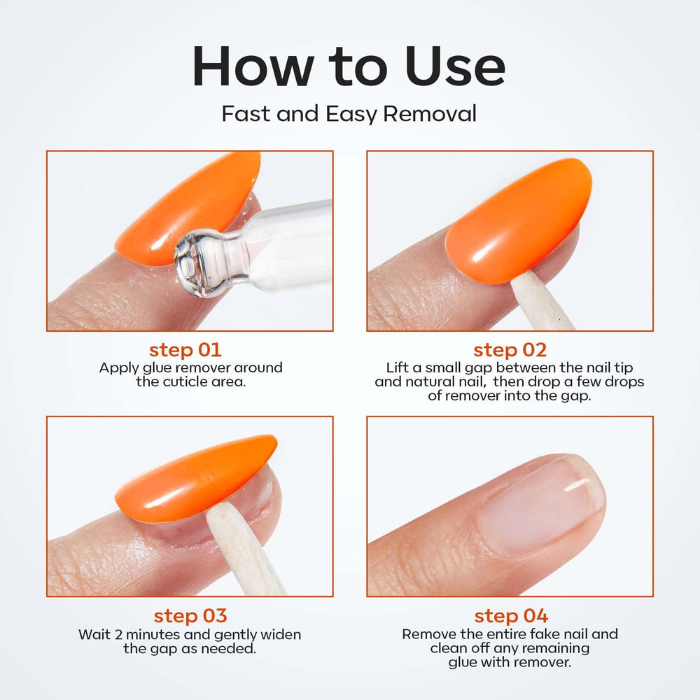 Utilisation quotidienne facilitée par le dissolvant Modelones pour ongles.