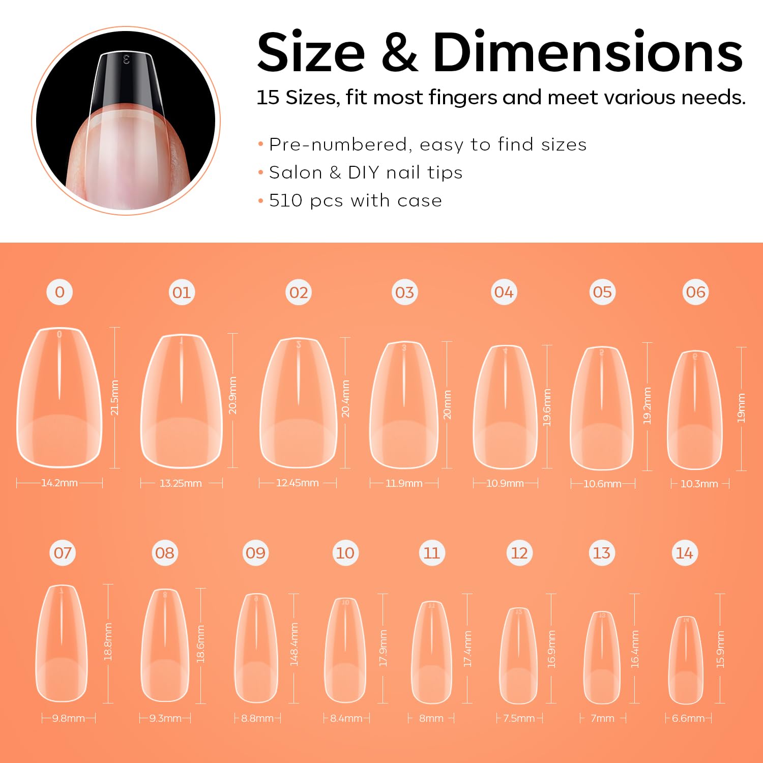 Modelones utilisations multiples: gel, dip, press-on pour DIY.