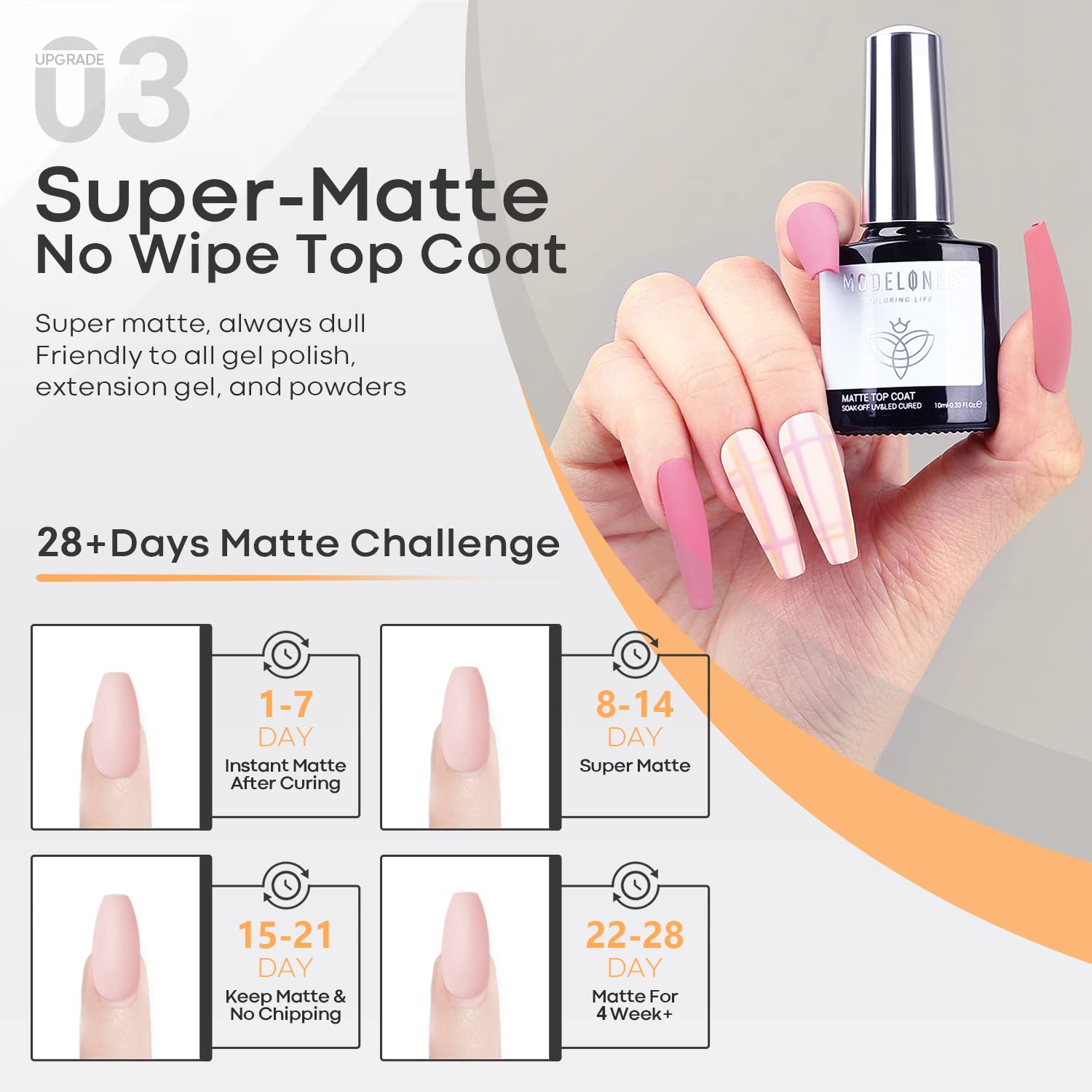 Modelones vernis-brillant-ongles: éclat durable et résistance aux éraflures.