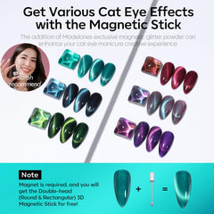 Modelones vernis gel magnétique avec aimant inclus pour motifs.