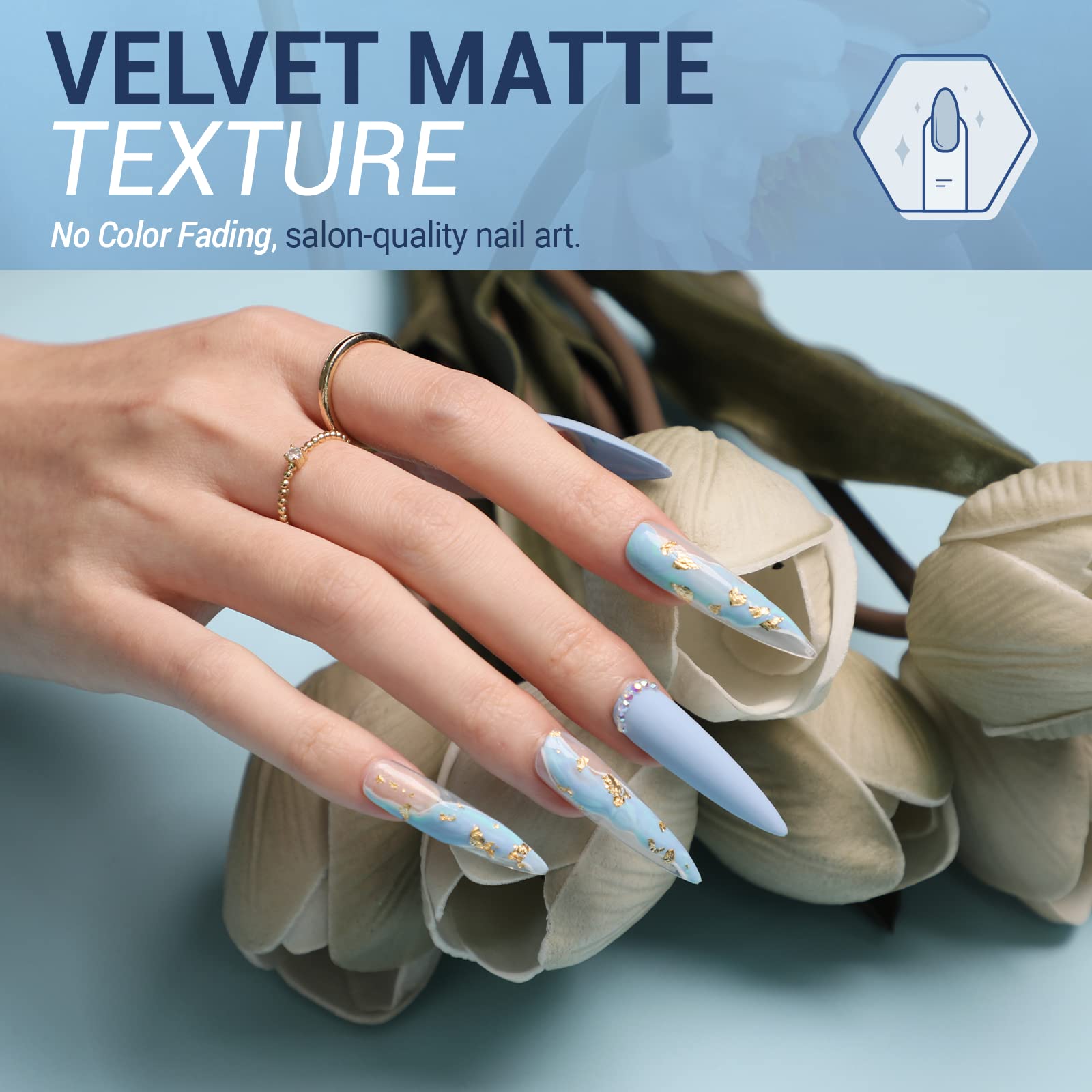 Modelones vernis gel application rapide idéal pour un usage à domicile.