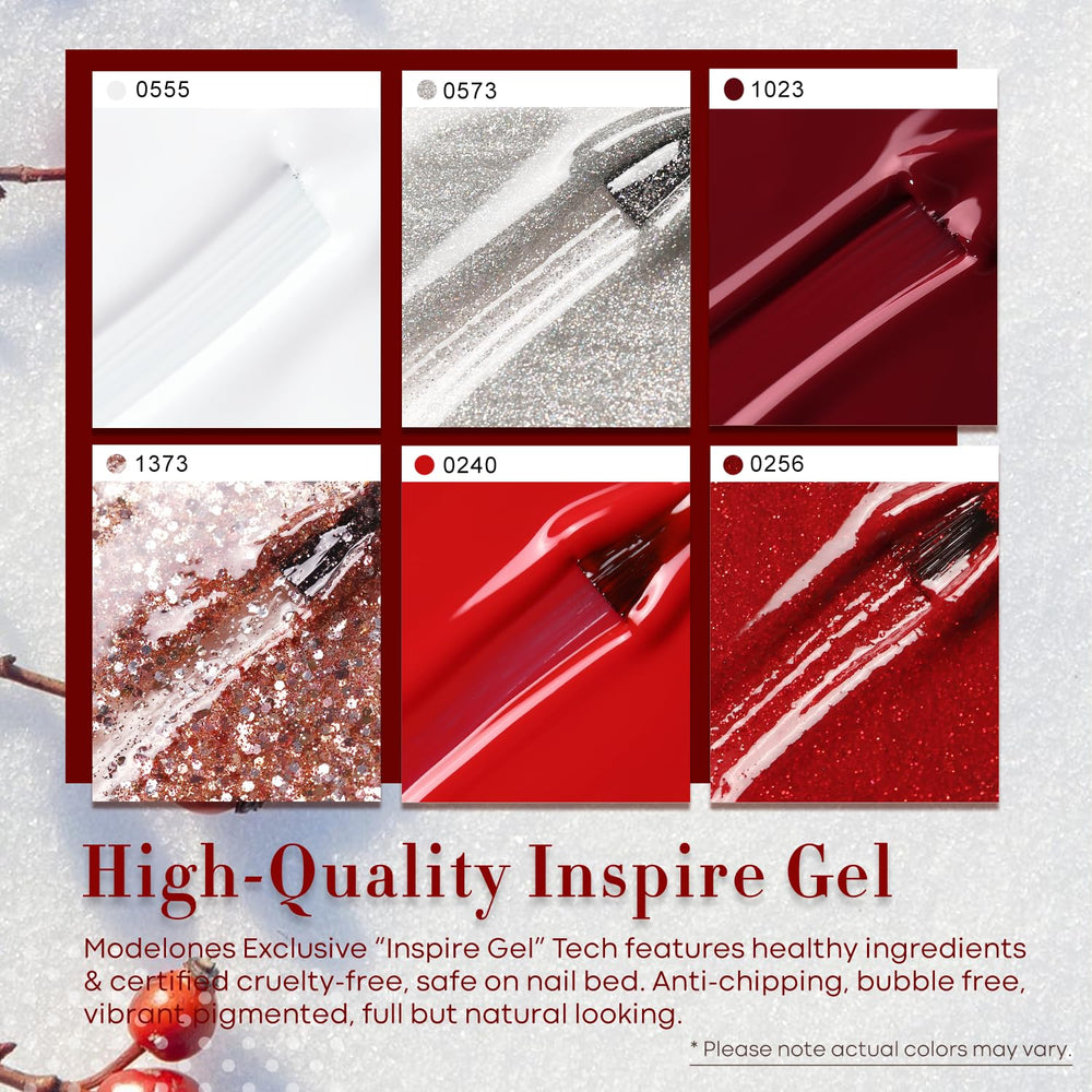 Modelones vernis gel argent scintillant, fini métallique élégant.