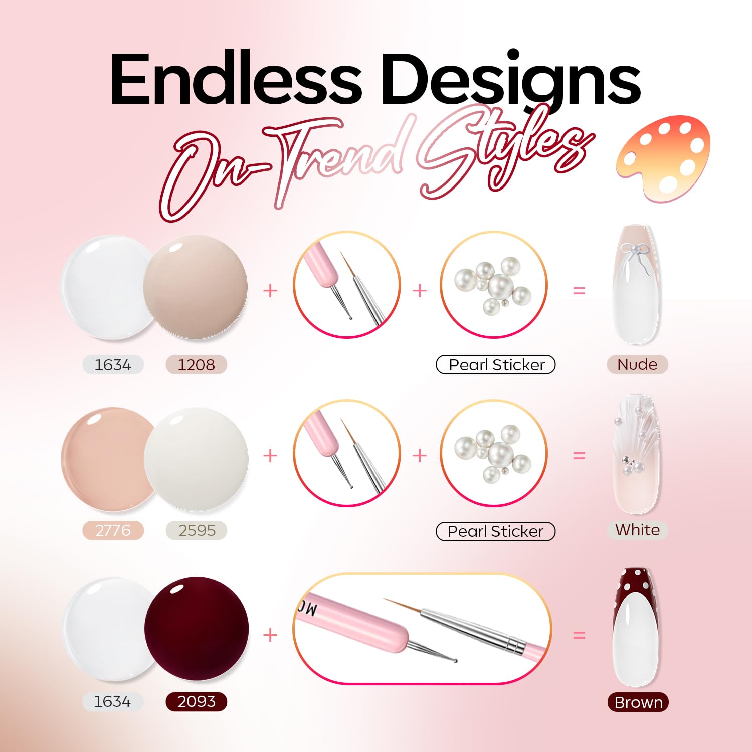 Modelones vernis gel brun chaud dans sa bouteille, pour des styles élégants.