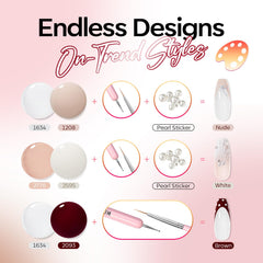 Modelones vernis gel brun chaud dans sa bouteille, pour des styles élégants.