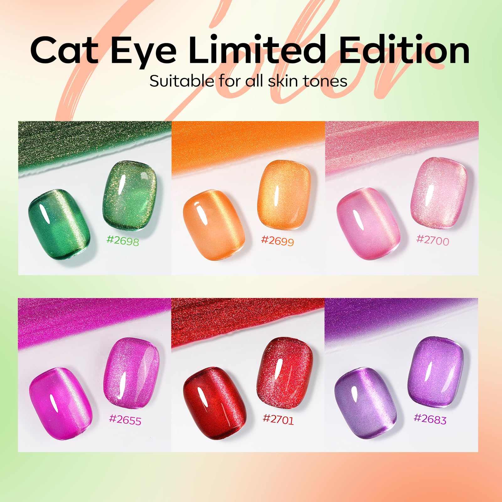 Modelones vernis gel Cat Eye rouge intense pour designs audacieux