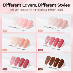 Modelones Gel Vernis rose clair, finition translucide pour un look doux et chic