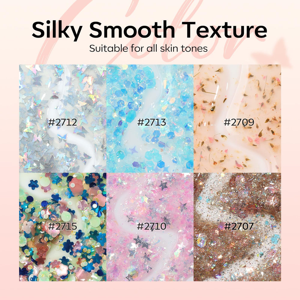 Modelones vernis gel fleurs colorées, pour un effet couture et printanier.