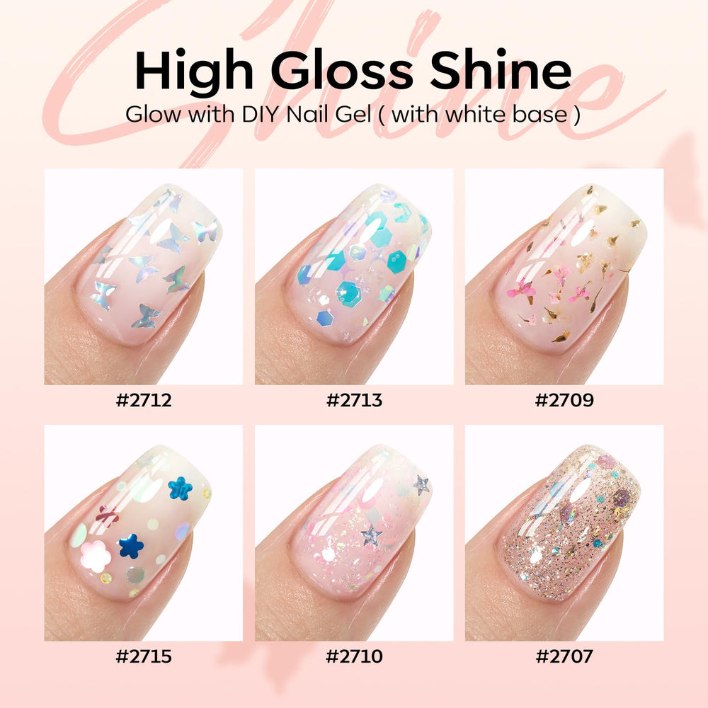 Modelones vernis gel formes géométriques bleues, ajoutez des accents modernes à votre manucure.