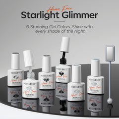 Modelones Vernis Gel Gris – nuance subtile et fini lustré durable.