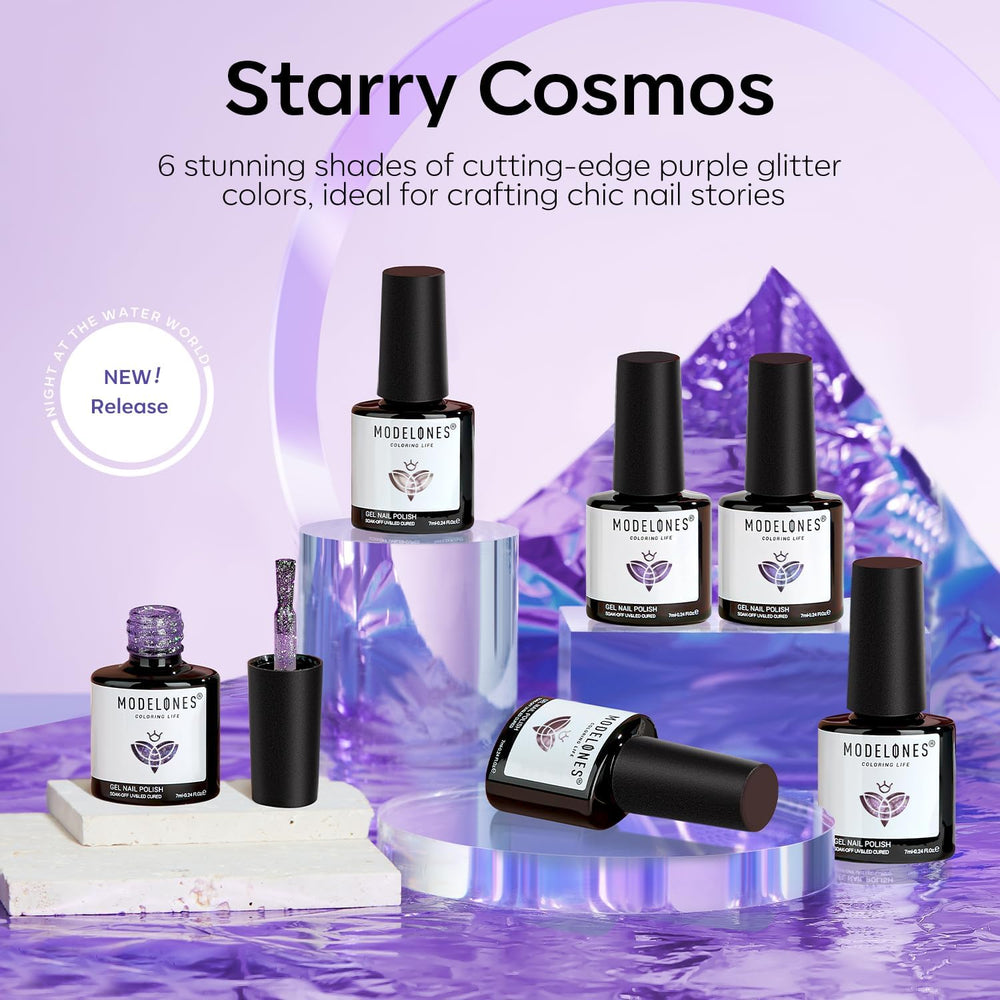 Modelones vernis gel sans parabènes et faible odeur pour une utilisation confortable.