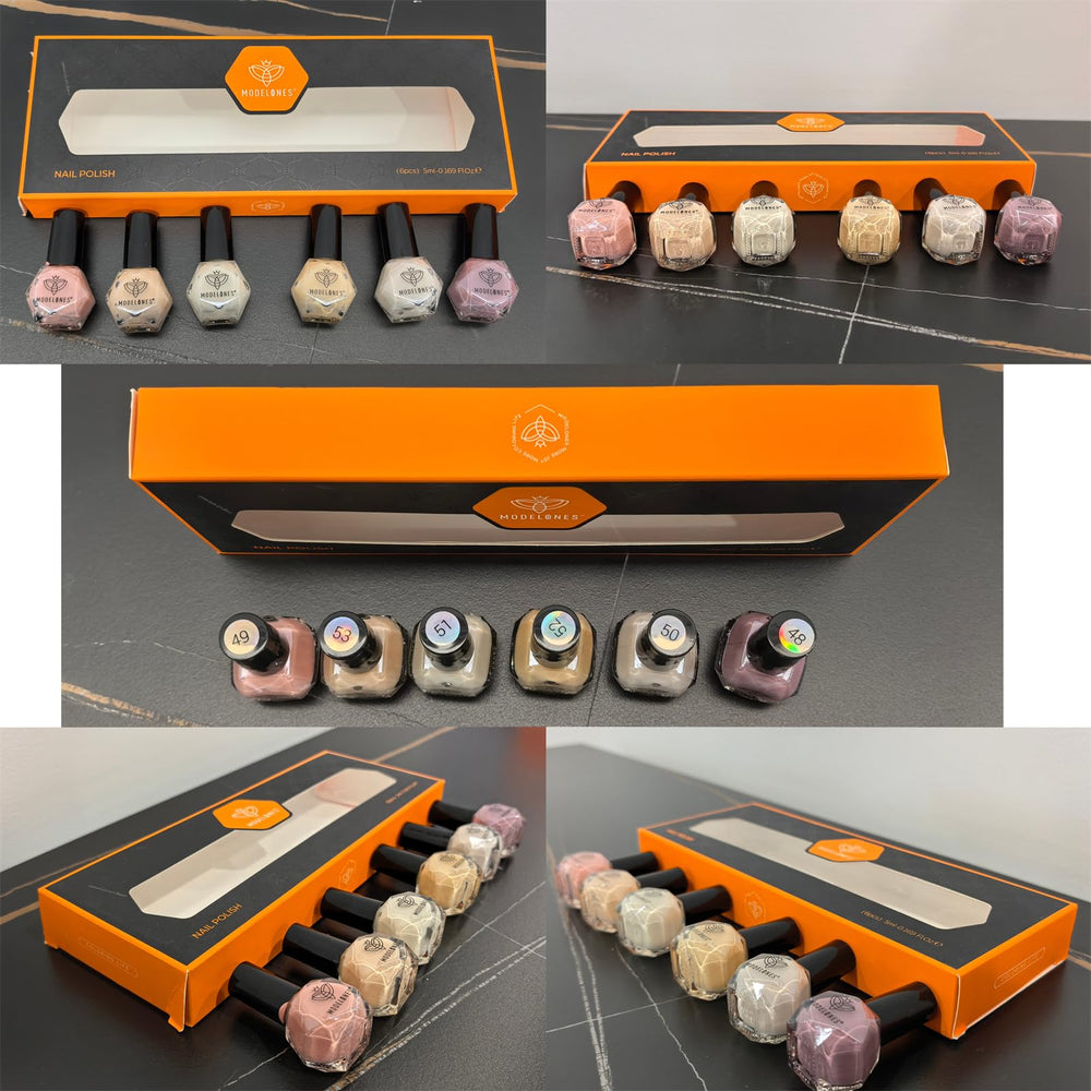 Coffret cadeau Modelones: idéal pour offrir à une passionnée de nail art.