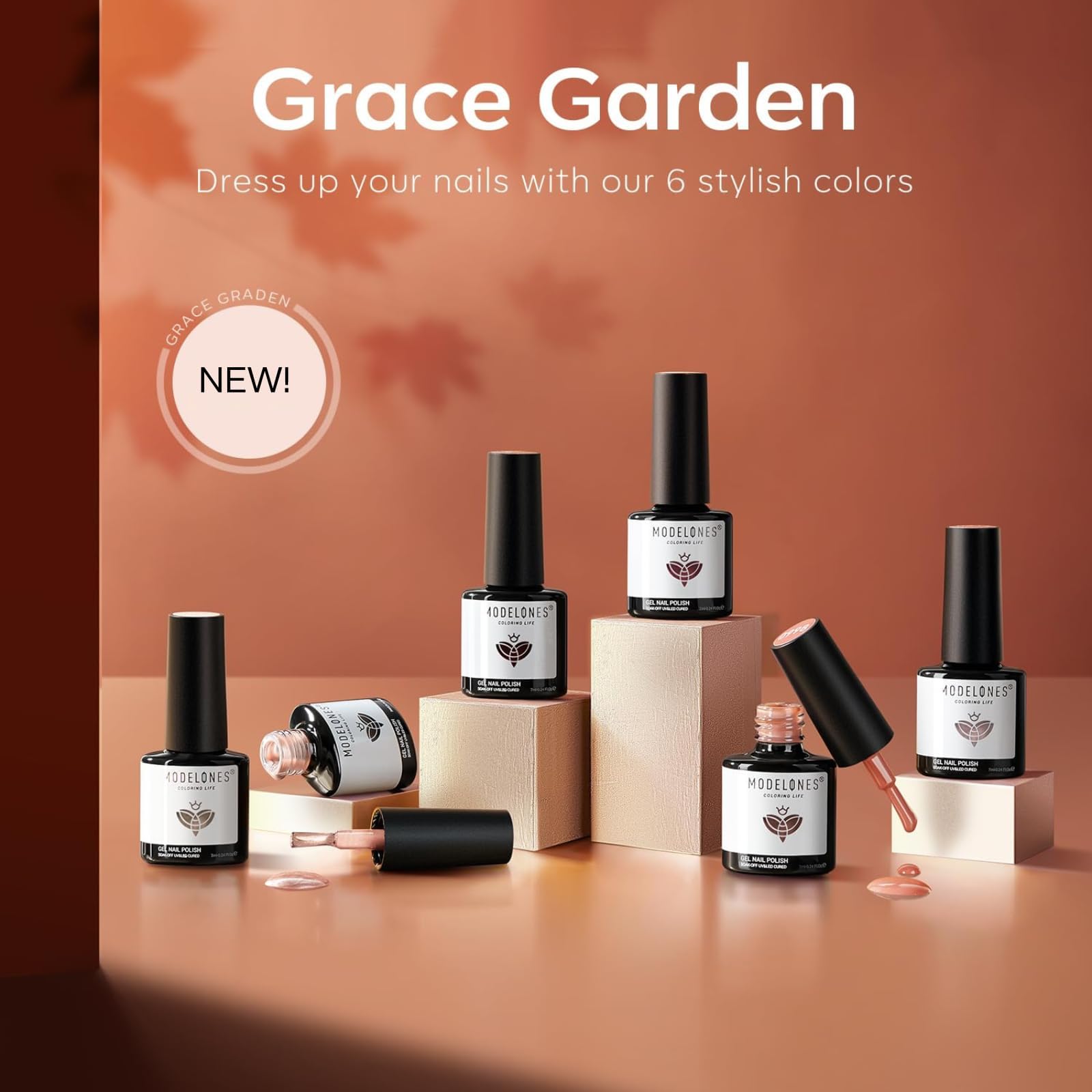 Modelones vernis gel vegan et sans cruauté – formule éthique.