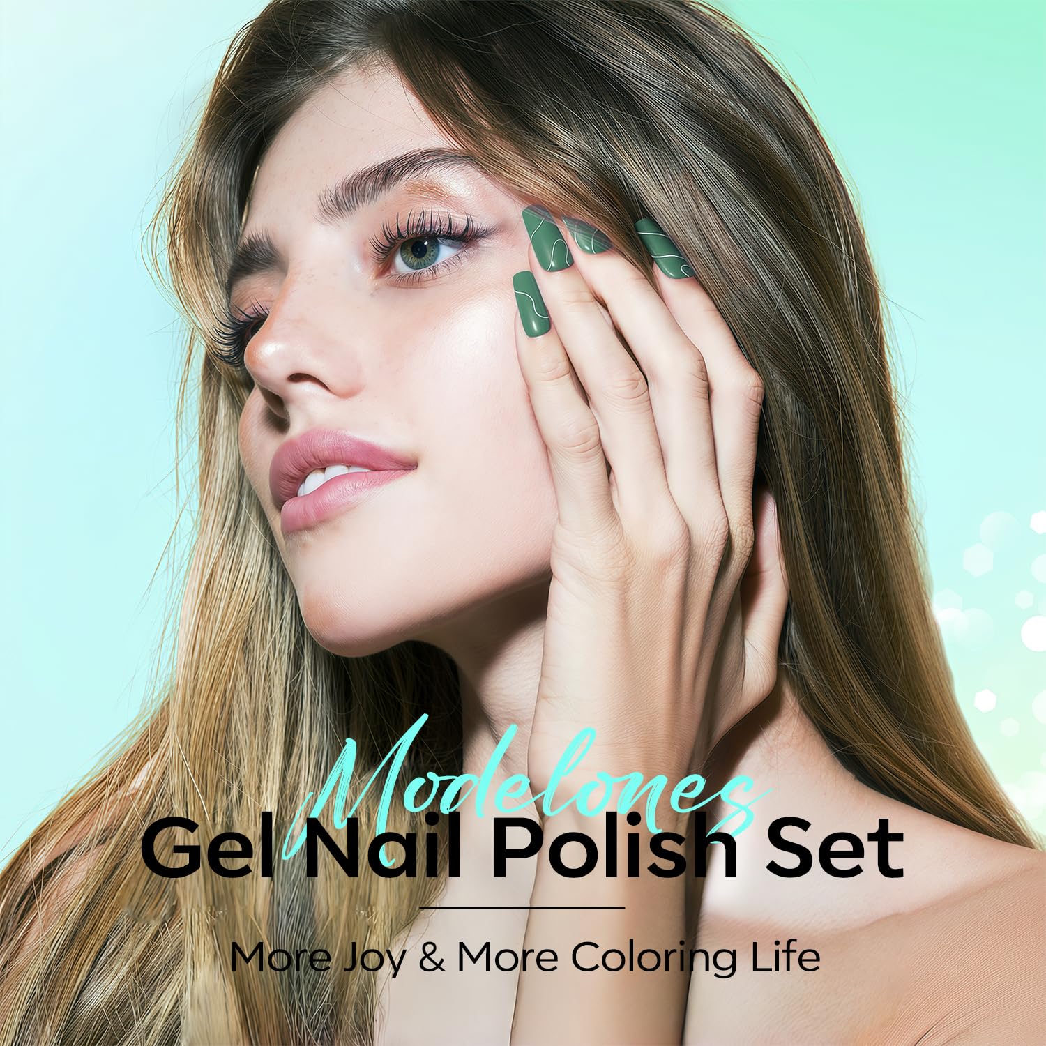 Modelones vert foncé: couleur riche et élégante