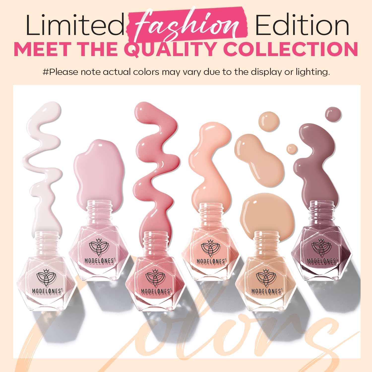Modelones vernis neutre polyvalent pour toutes les saisons.