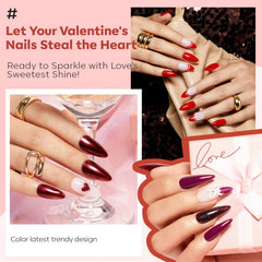 Modelones vernis rouge classique fini brillant durable